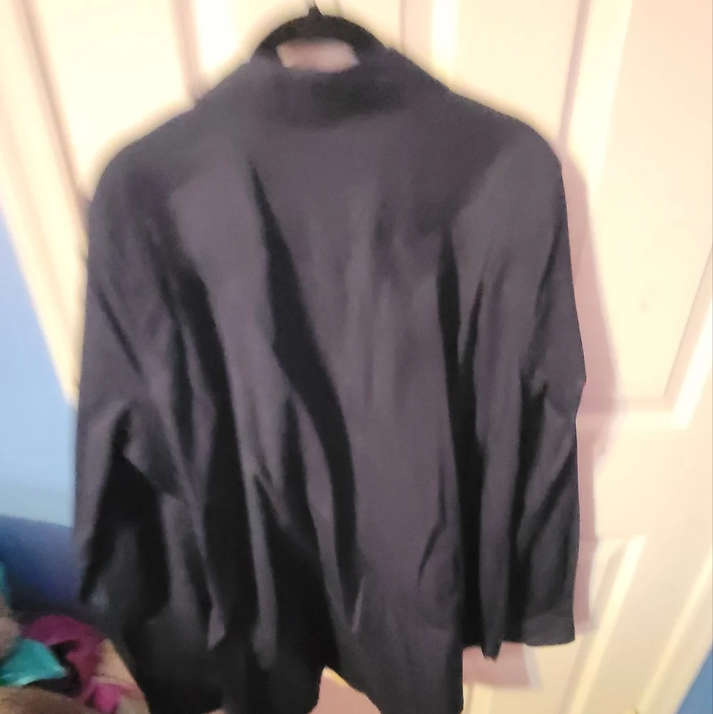 Carhartt Button Down Long Sleeve Shirt Size XL Navy - Picture 3 of 3